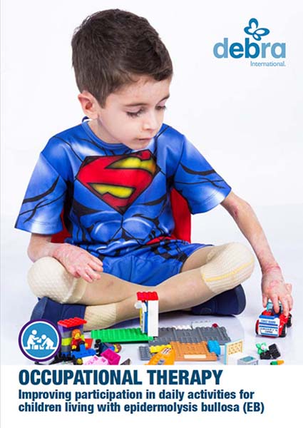 Capa do “OCCUPATIONAL THERAPY - Improving participation in daily activities for children living with epidermolysis bullosa (EB)”